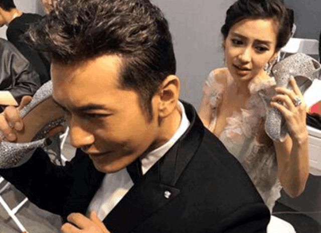 杨颖再被质疑代孕,黄晓明晒的孕照被爆造假,原