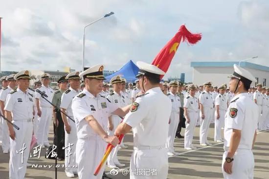 解放军驻吉布提基地成立 司令曾任海军发言人