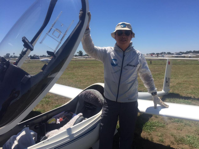 世界滑翔锦标赛中国队商广伟战术积极 首战告捷 世界滑翔锦标赛中国队商广伟战术积极 首战告捷