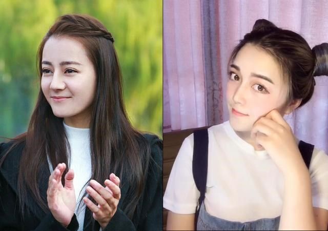 迪丽热巴替身曝光, 颜值和气质并不输热巴, 迪丽