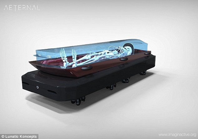 印度科技公司研发无人驾驶透明灵车