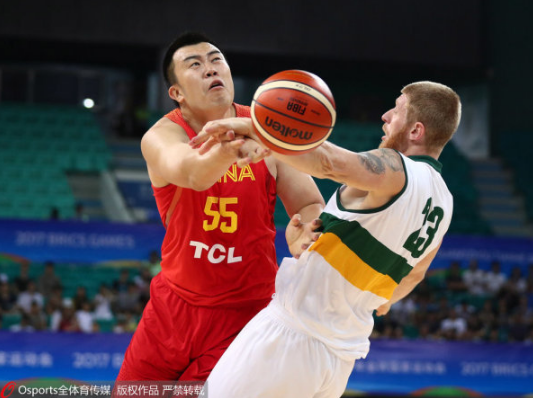 金砖运动会-蓝队29分擒南非 2连胜与俄罗斯争冠 金砖运动会-蓝队29分擒南非 2连胜与俄罗斯争冠