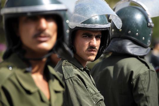 正在执勤的叙利亚警察 【资料图】