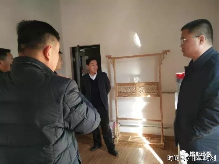 馆陶政府县长督导煤改电工作