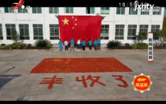 【中国农民丰收节】赣州寻乌：4000余斤辣椒摆成国旗庆丰收