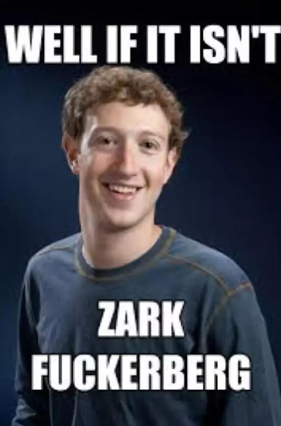 国外网友做的讽刺扎克伯格的表情包