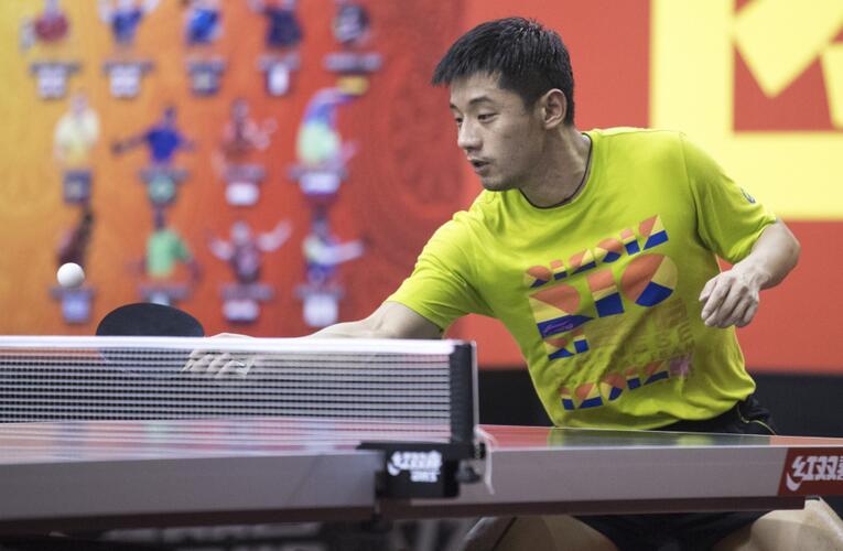 张继科像老了10岁!国乒为复仇玩命训练