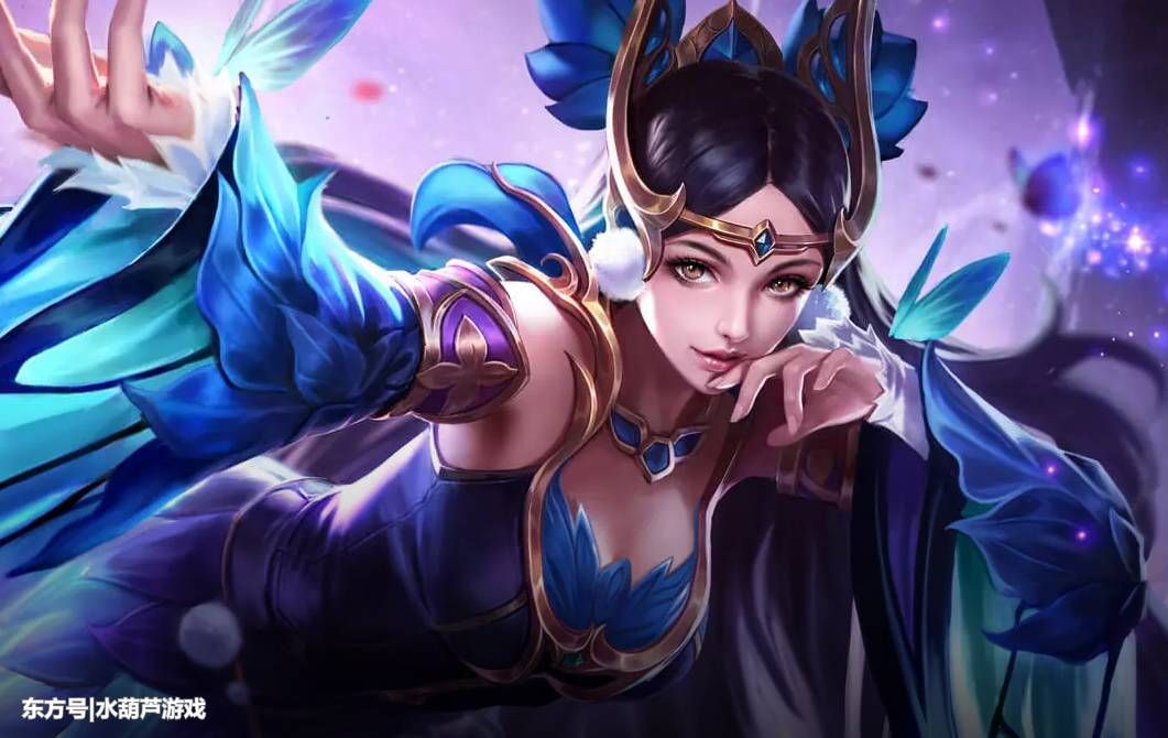 王者荣耀中头发比衣服还要多的女英雄,网友:到