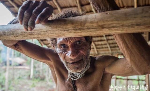 世界上罕见的"食人部落",住在树上!见到游客很兴奋