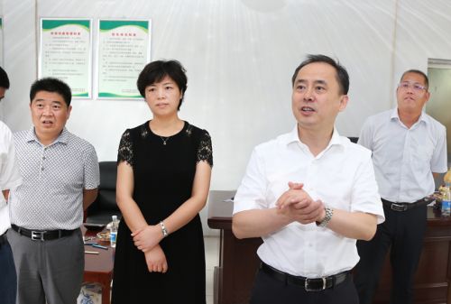 宋乐伟调研宿豫区农业龙头企业及高新区发展工