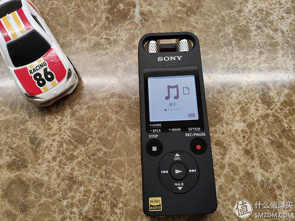 录音笔听歌是什么感受-索尼ICD-SX2000开箱体