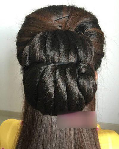 3款古代格格发型梳发图解!