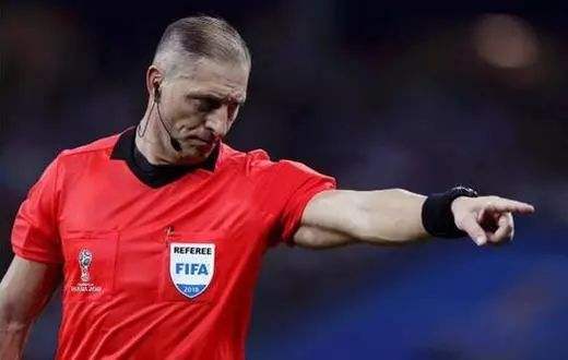 俄罗斯世界杯决赛主裁判是谁?还执法过哪几场