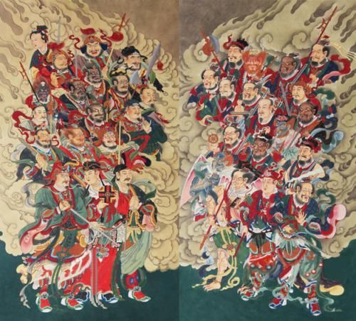 道教真武大帝属下三十六天将都是谁,他们的名