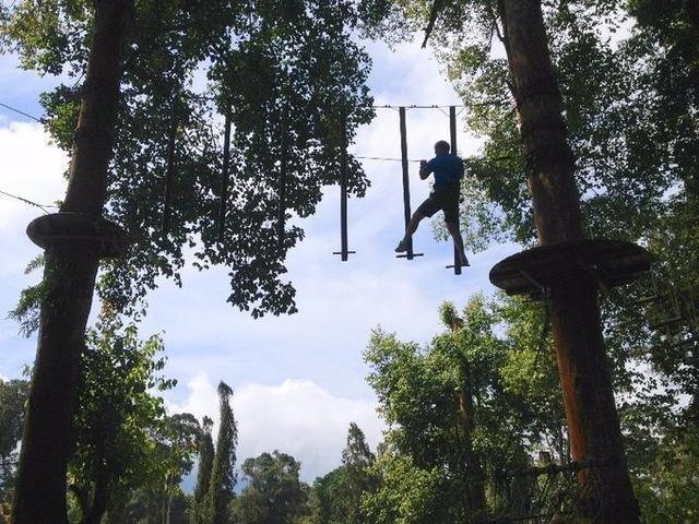 走钢丝滑吊索,在巴厘岛还有这种操作?-中国游客没几个人知道它
