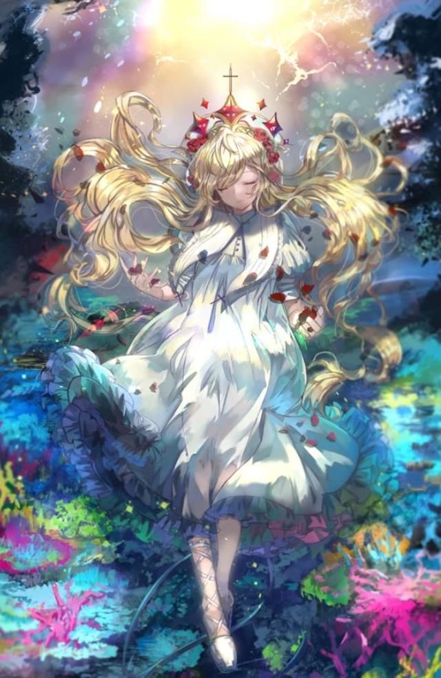 十二星座化身二次元公主,射手座是时间女神,白