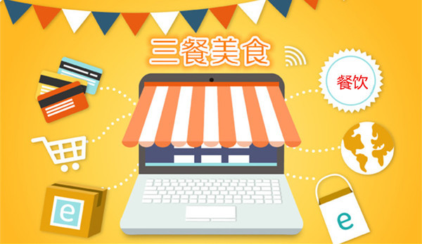 品牌的力量,扫码点餐系统携手三餐美食快速搭
