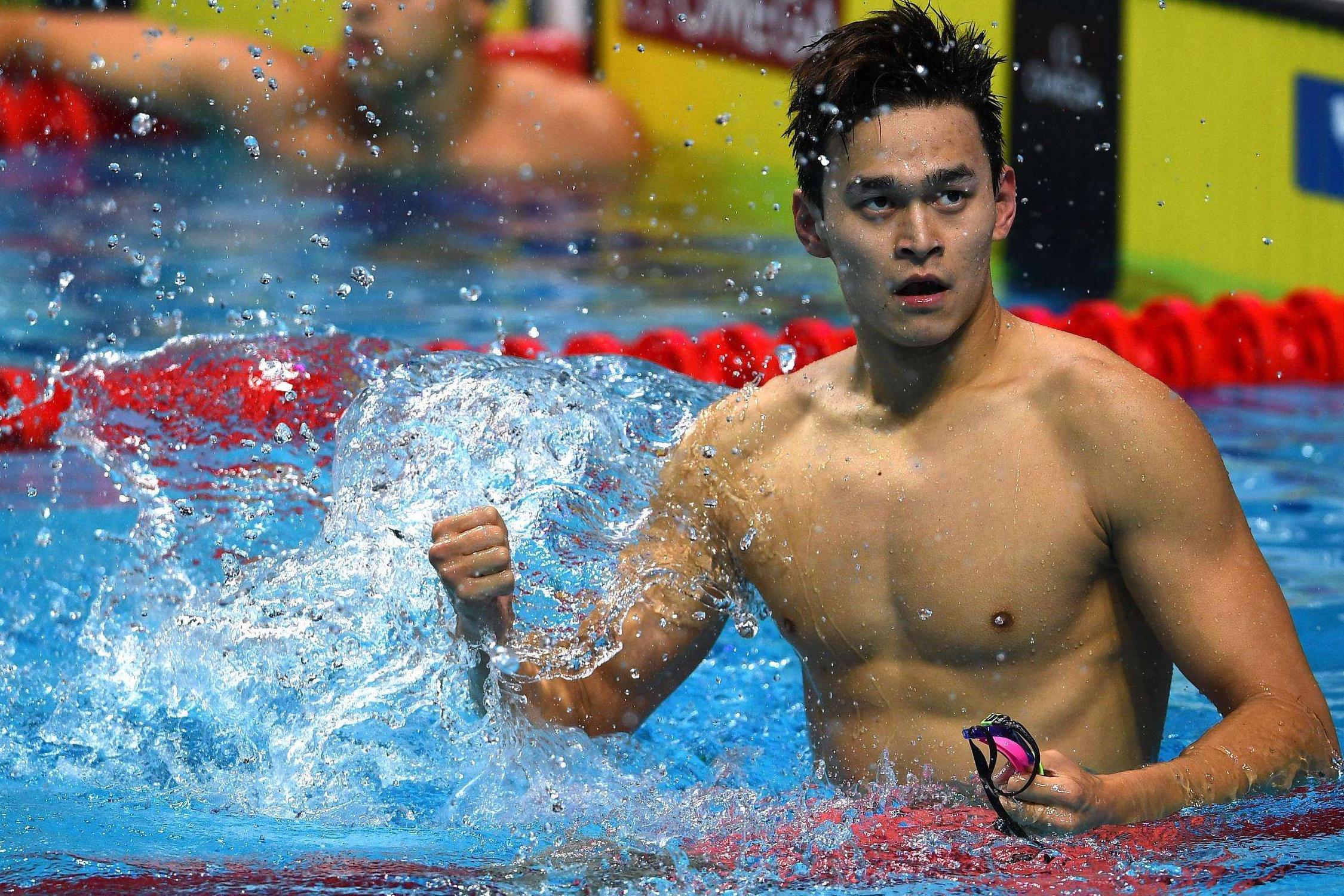 孙杨在世界泳坛排名出来了!网友:孙杨是中国的