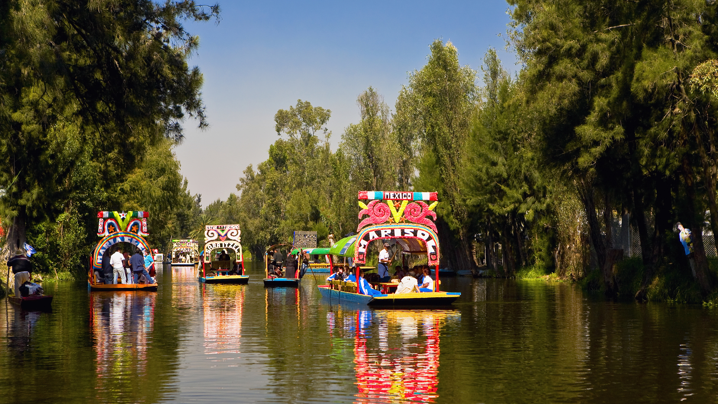 霍奇米尔科运河 （墨西哥）Xochimilco Canal (Mexico)