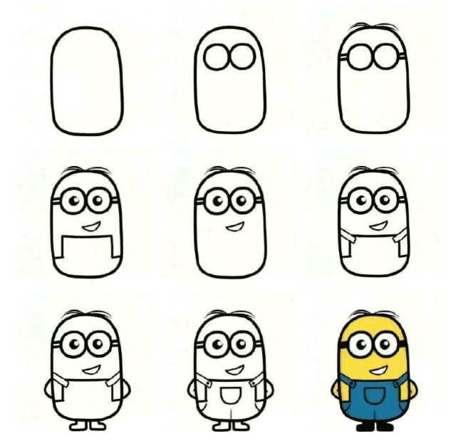 实用幼儿园简笔画教程,老师赶紧收藏喽!