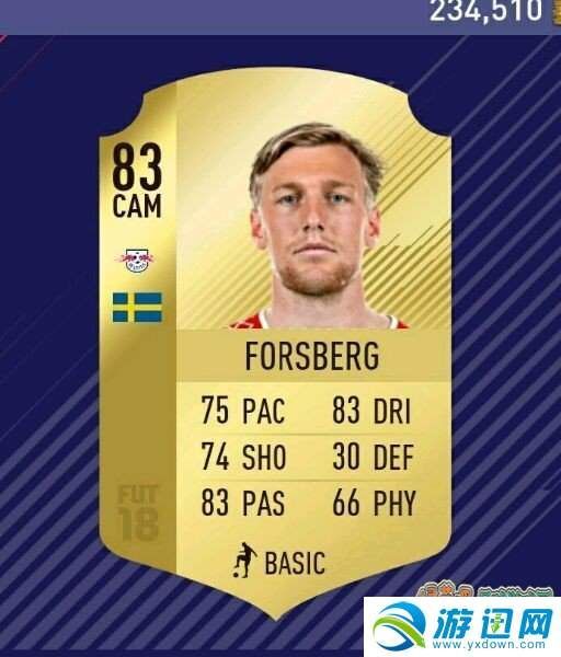 《FIFA 18》德甲零元党开荒球员推荐 妖人球员