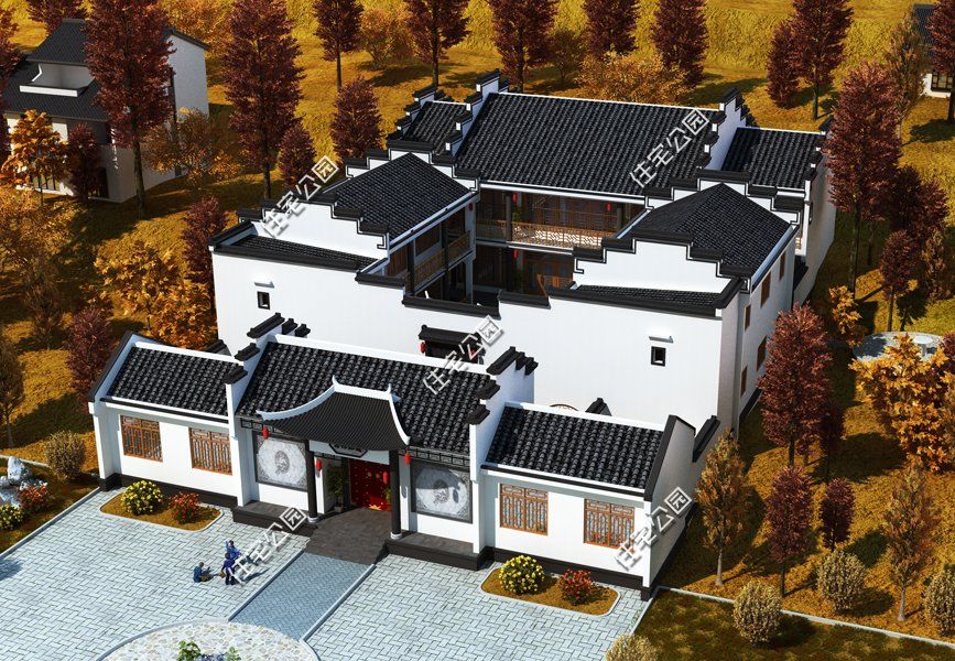 15套中式农村四合院,独属于咱们中国人自己的