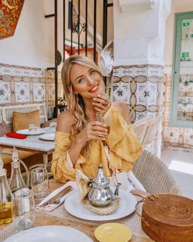 ins上超人气博主的甜美度假风look真的爆灯啦!