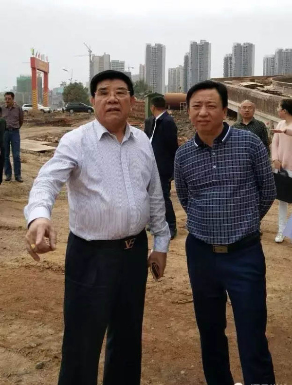 邵东县委书记沈志定一行到邵东国际商贸城调研