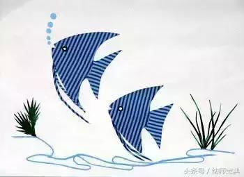 不用笔的环创画!幼儿园美术老师必备技能!