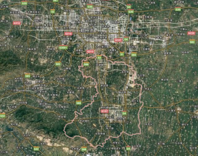 卫星地图看战国七雄的首都,有的今天还是一线