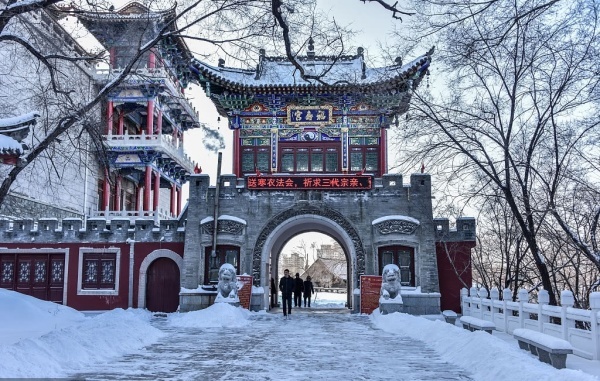吉林辽源大雪中的景象 实拍雪后城市之美(图4)
