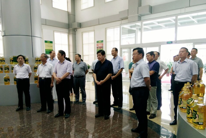 日照市人大常委会考察组来滨州考察粮油产业发