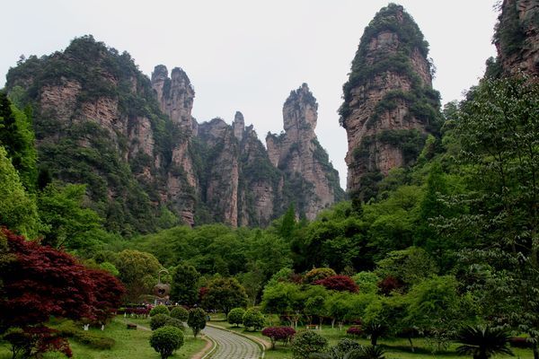 張家界旅遊森林公園之大氧吧廣場