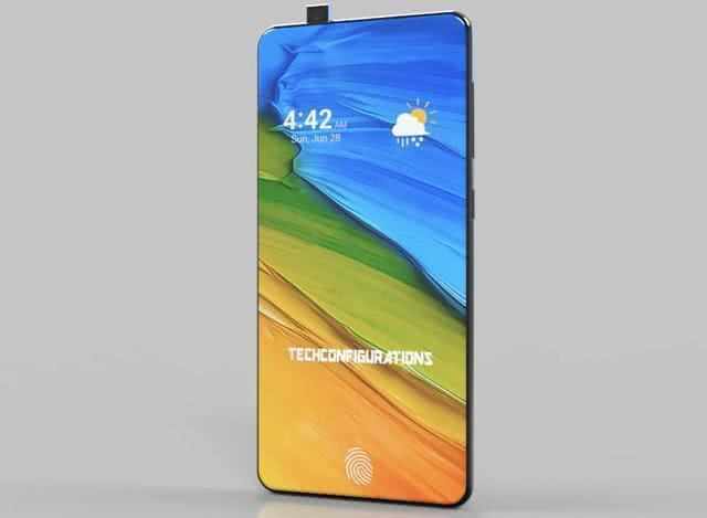 军终于发力了! 小米MIX3真机曝光! 近100%屏占