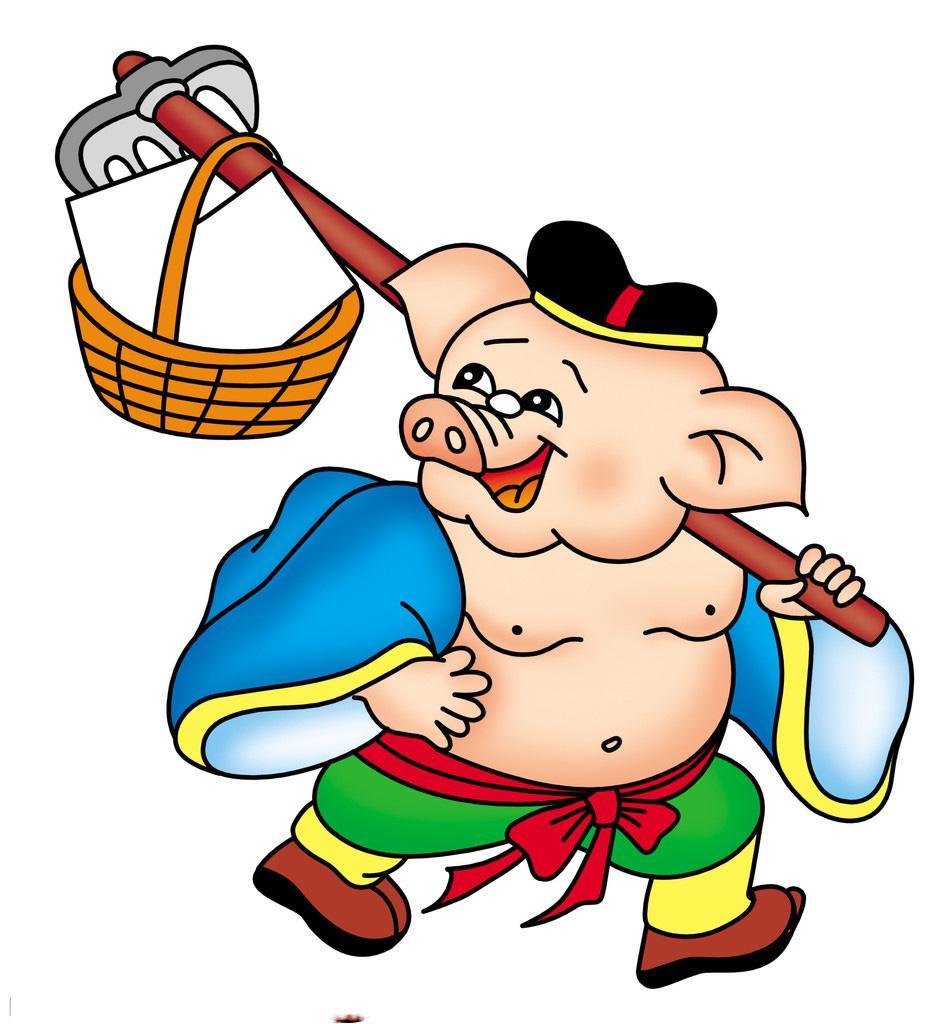 一出生就长得猪头猪脑,是为猪八戒