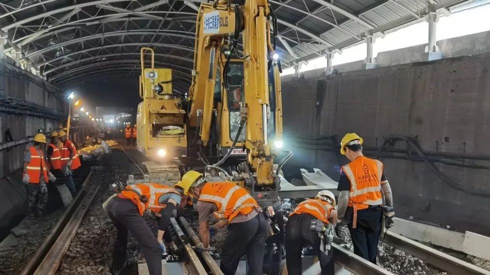 地铁1号线八通线古城车辆段古石联络线完成更新改造