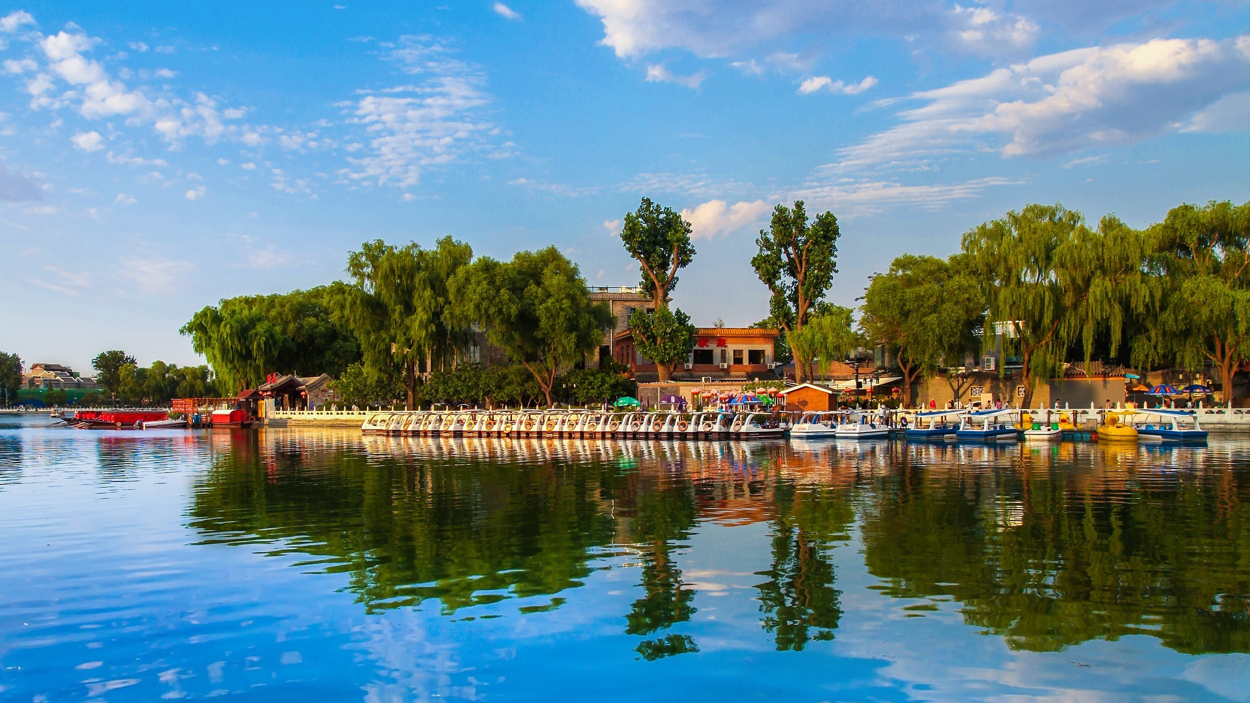 北京夏日美景已就位，开启一次骑行之旅吧