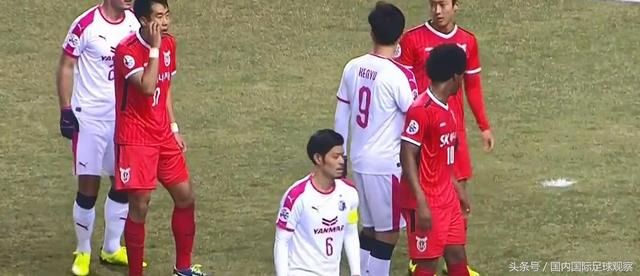 恒大所在亚冠小组积分榜:大阪樱花绝杀济州联