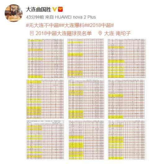 中超各队本地球员占有率排行:大连人笑了,恒大