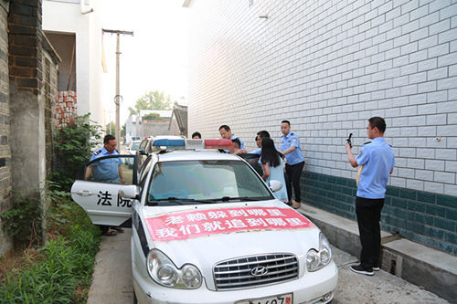 镇平法院:老子欠钱不还被拘留 儿子暴力抗法被