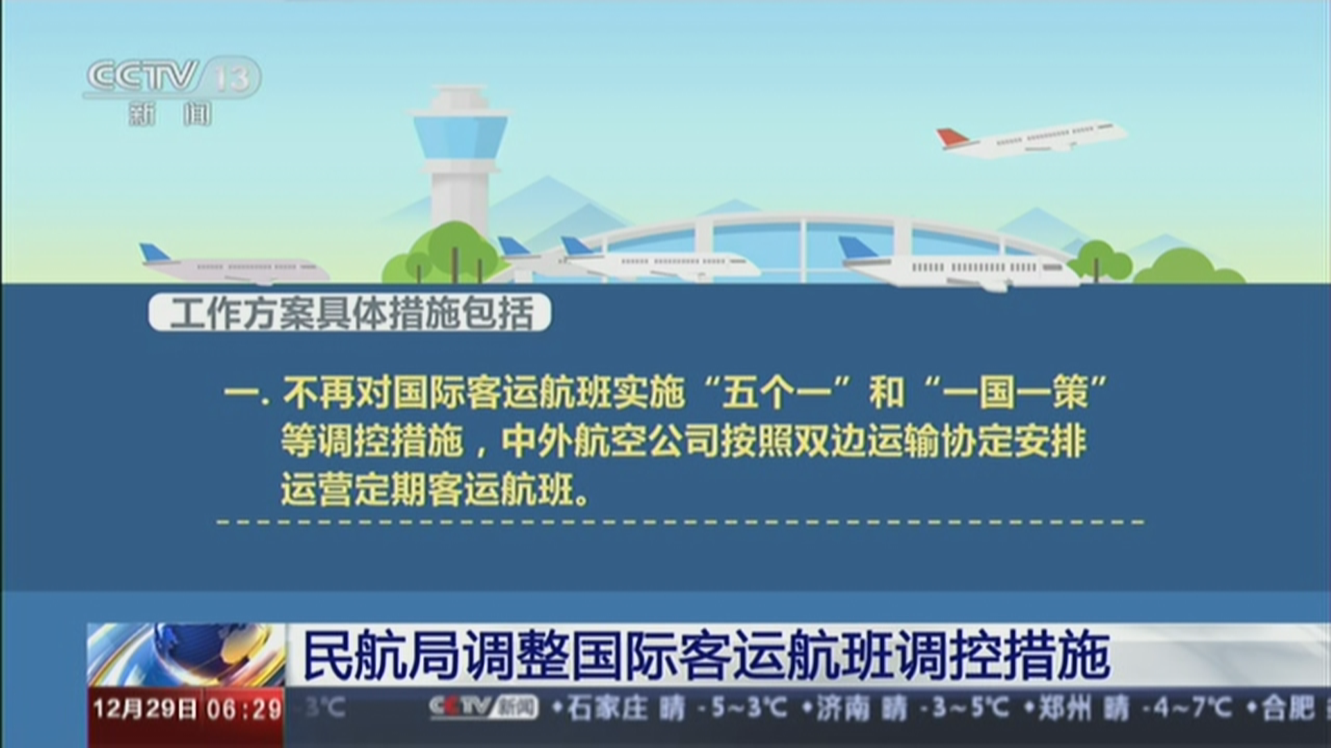 民航局宣布2023年1月8日调整国际客运航班调控措施 民航局宣布2023年1月8日调整国际客运航班调控措施
