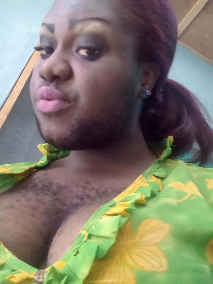 非洲 多毛女 浓密胡须胸毛似男人 非洲 多毛女 浓密胡须胸毛似男人