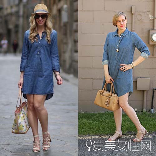 牛仔连衣裙搭配什么鞋更好看 牛仔连衣裙搭配什么鞋更好看