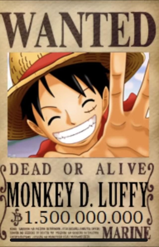 路飞赏金15亿贝利 路飞赏金15亿贝利 看到这里激动么,绿牛到底是有