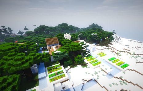 迷你世界村庄,你见过几个?最后一个你见过算我