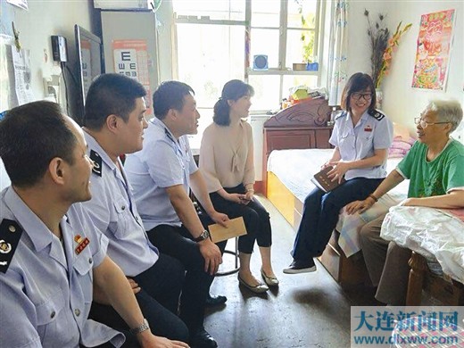 沙河口区税务部门党支部积极开展精准扶贫活动