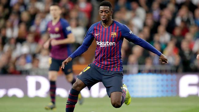 登贝莱遭到种族歧视 皇马球迷冲他学猴子叫