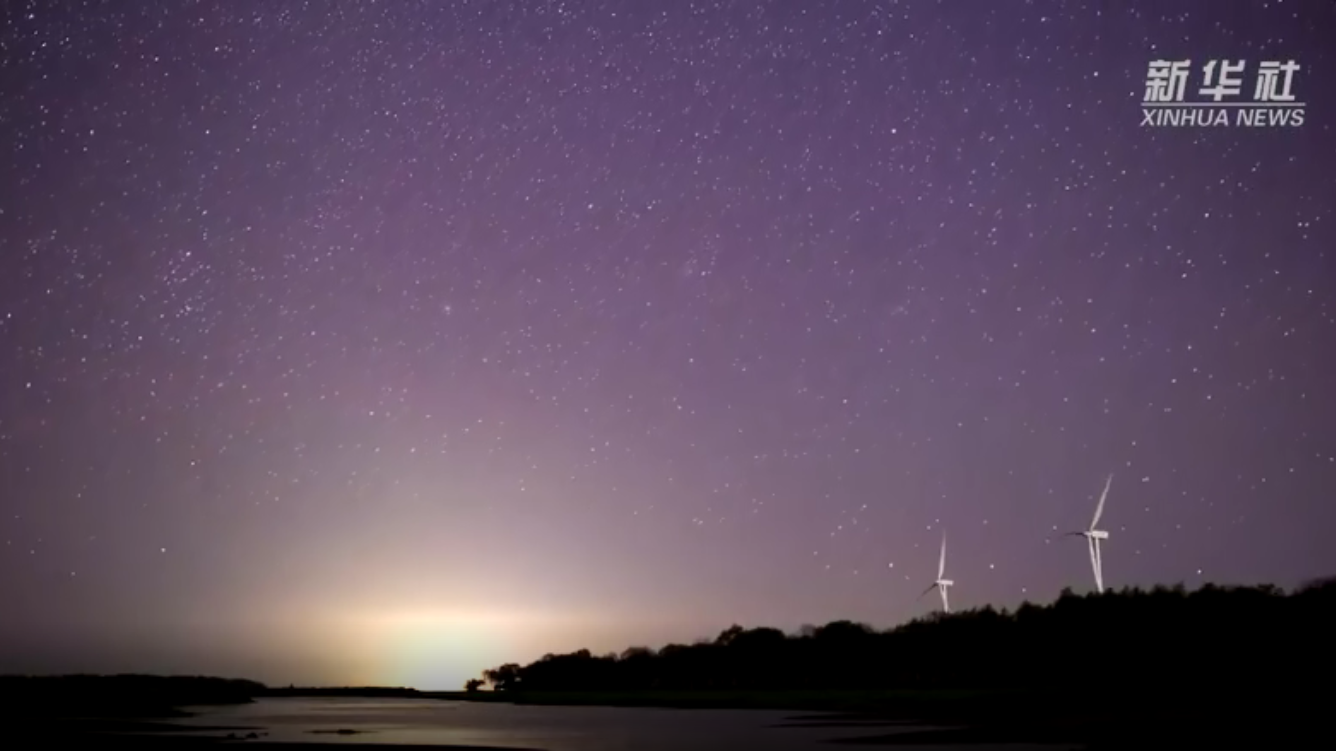震撼！来看黑龙江绝美星空延时大片