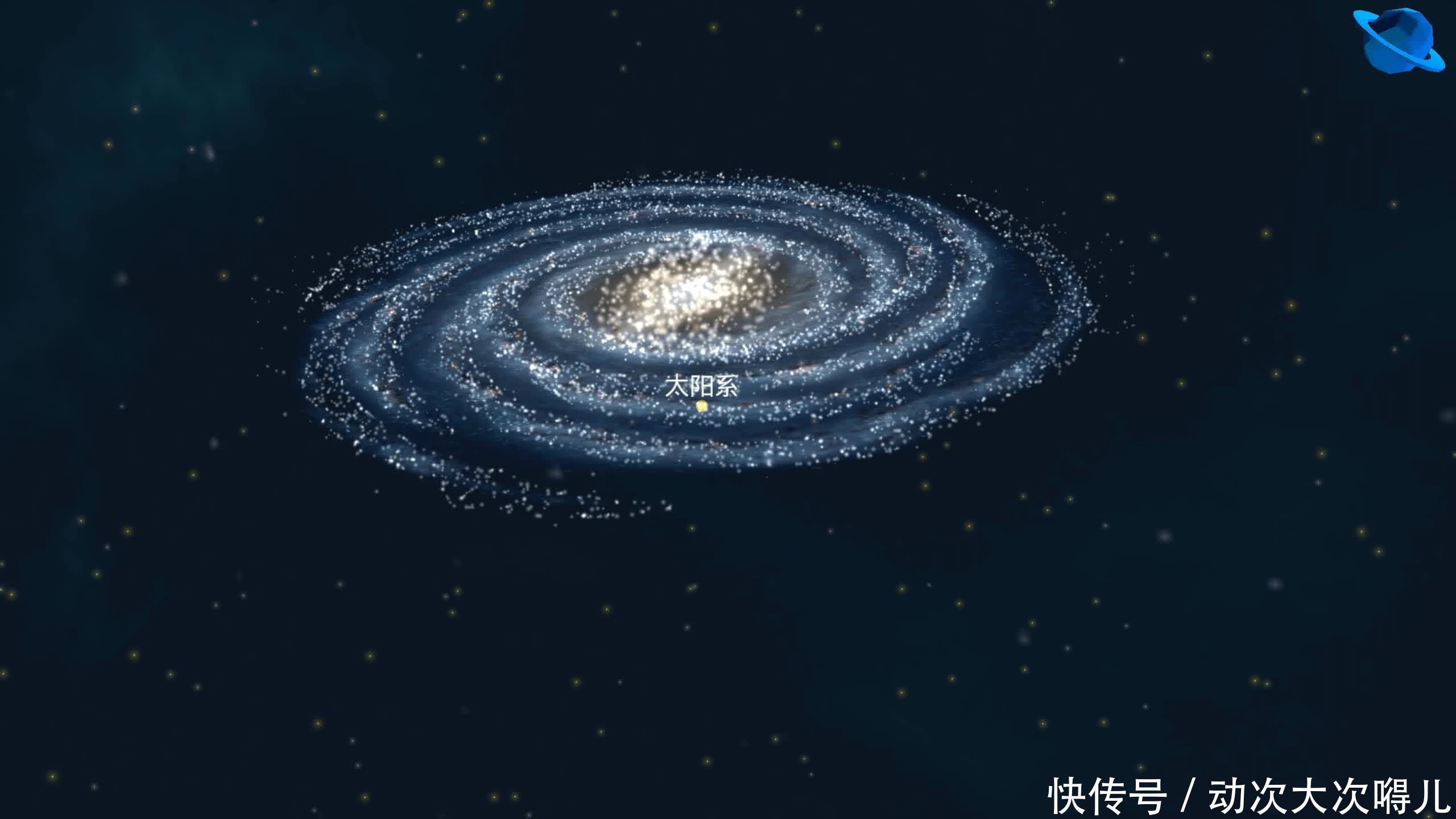 太阳系绕着银河系转,那么银河系绕着什么转呢