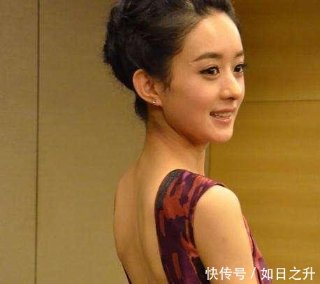 当红女星的露背装, 杨幂秀起性感反差大, 赵丽颖